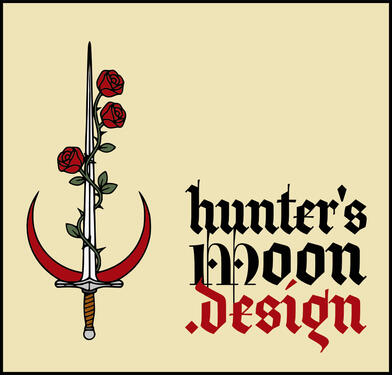 Logo for hunter'smoon.design